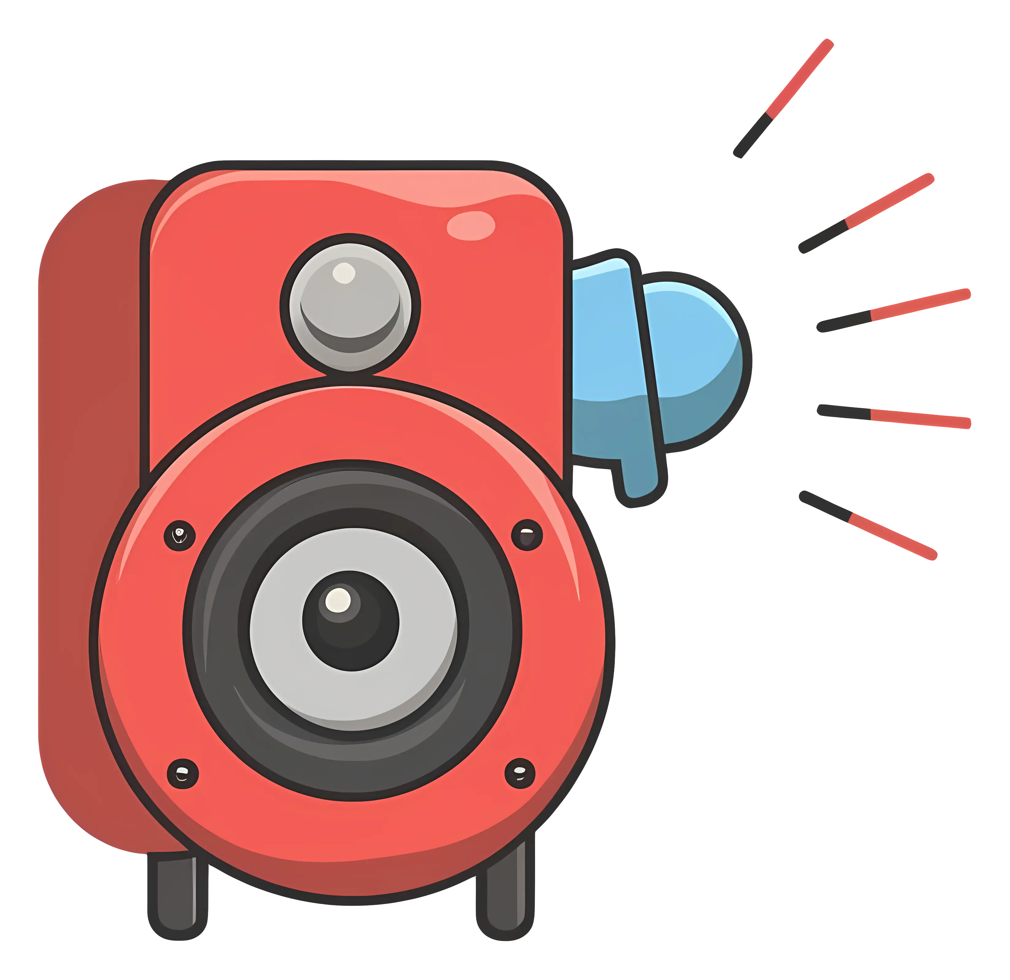 Red Alarm Speaker