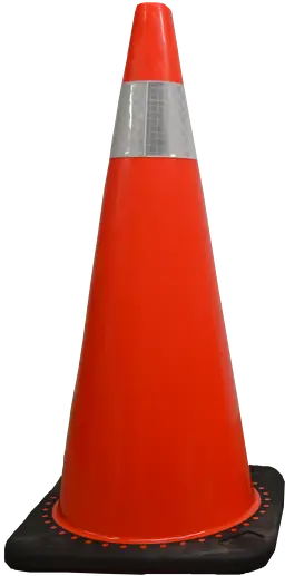 Orange Traffic Cone for Road Safety