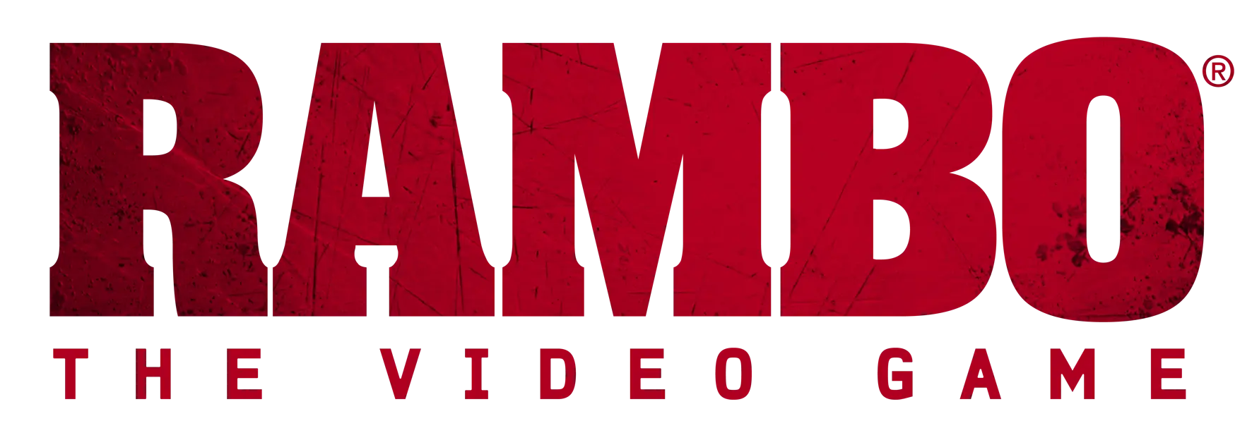 Rambo The Video Game Logo