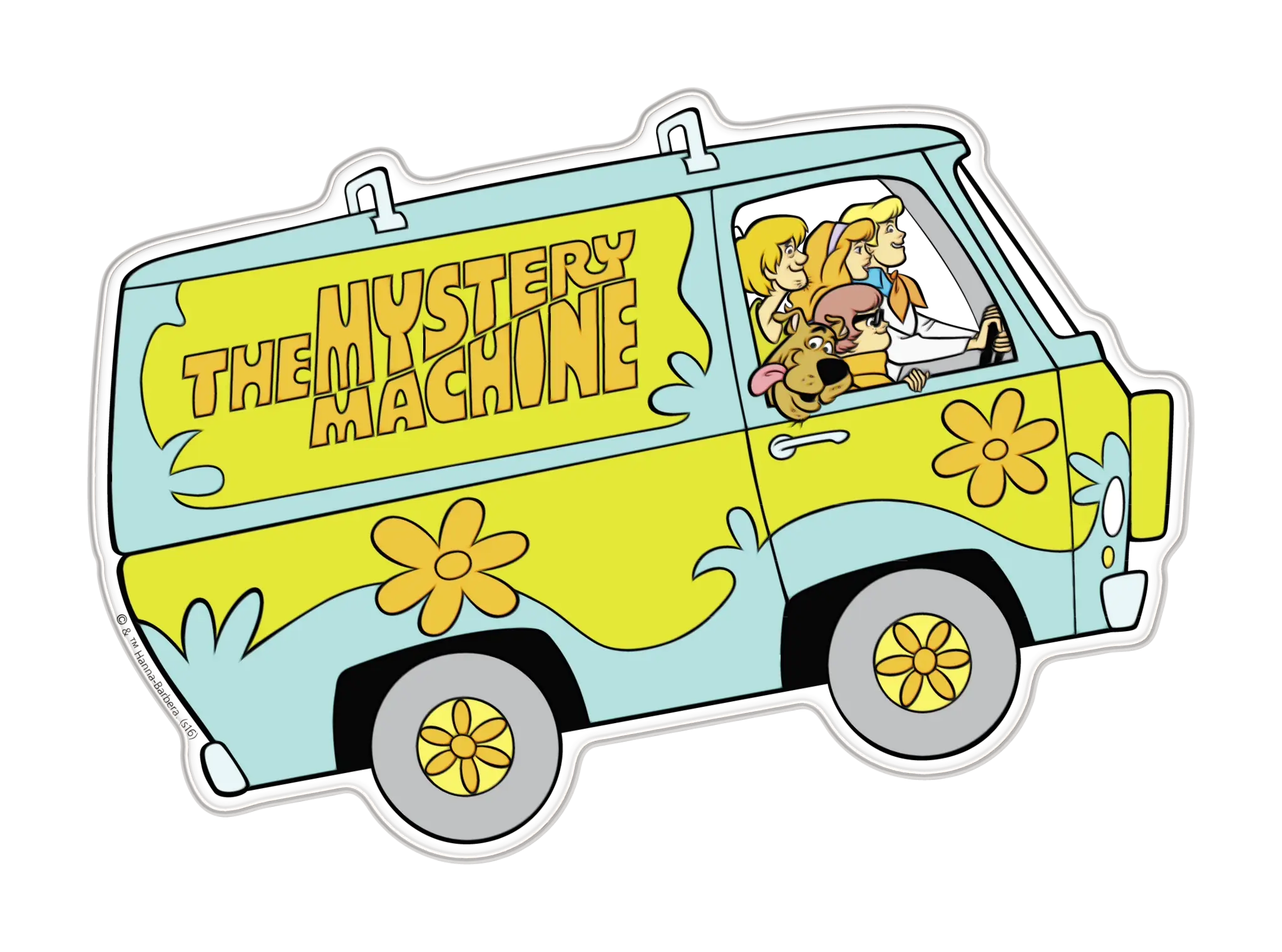 The Mystery Machine Cartoon Van