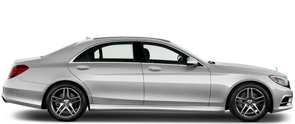 Sleek Silver Car Side View