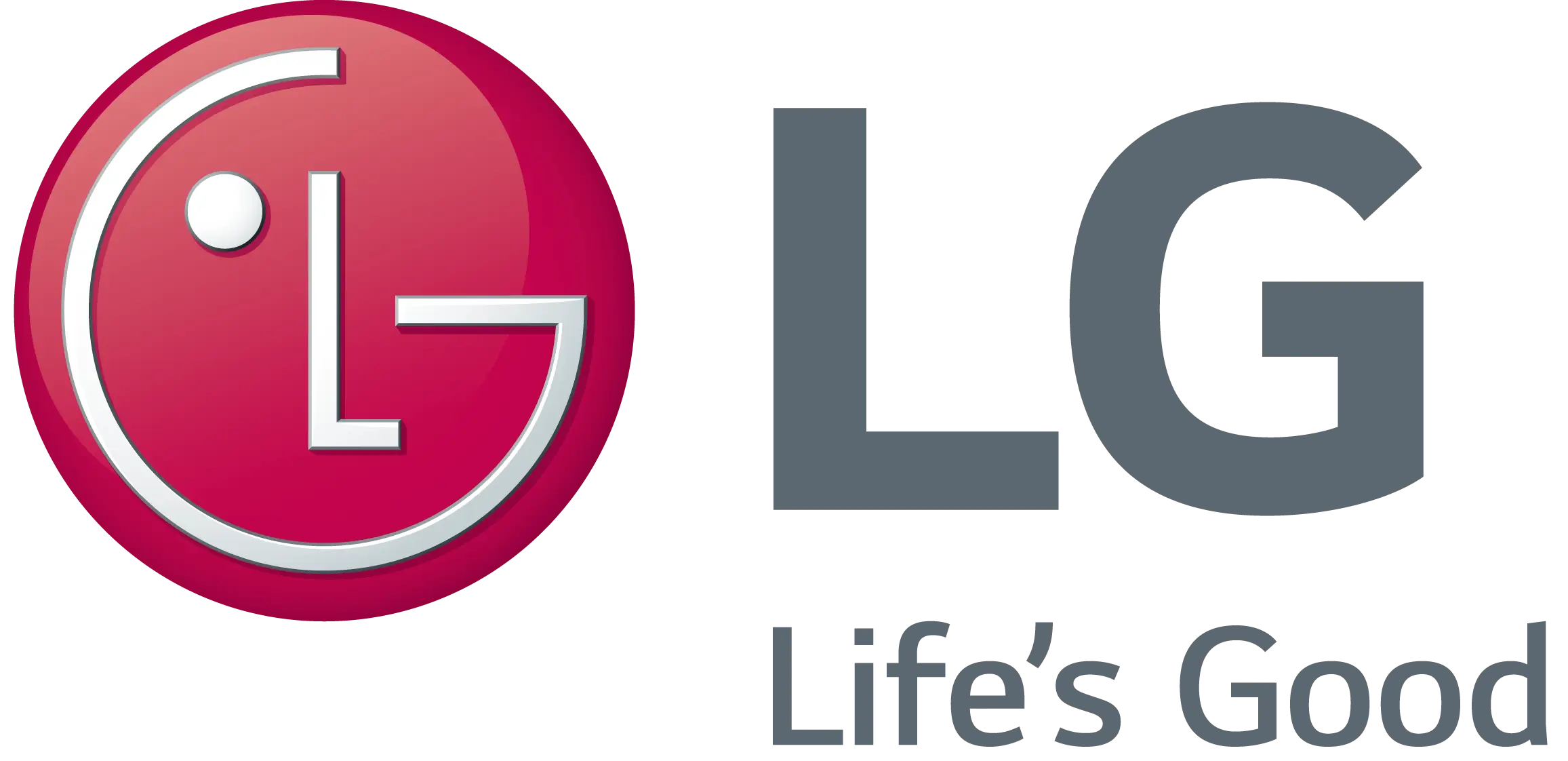 LG Logo with Life&#039;s Good Slogan
