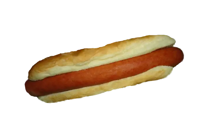 Plain Hot Dog Image