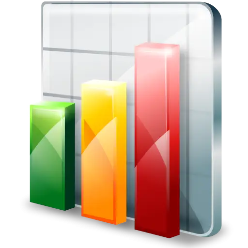 Colorful Bar Chart Icon