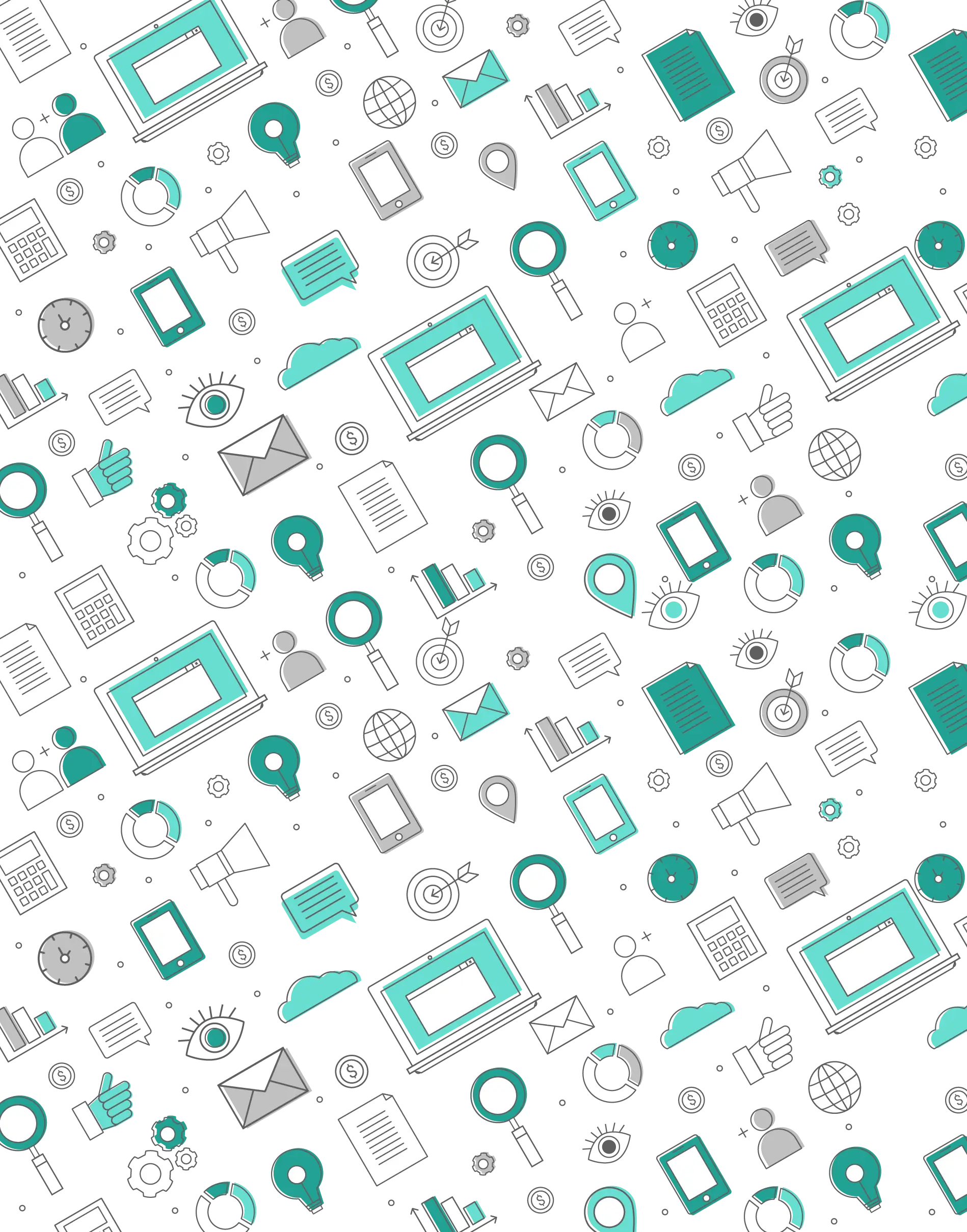 Technology Icons Pattern