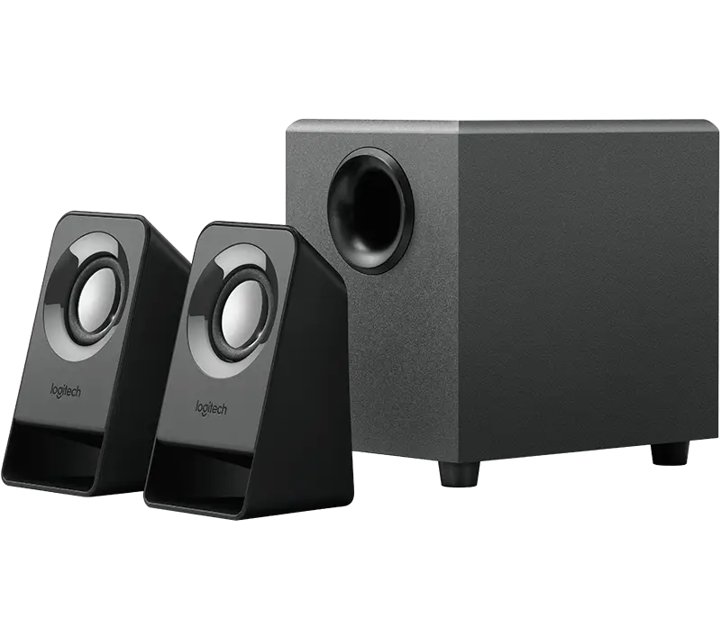 Black Speaker Set for Sound Systems