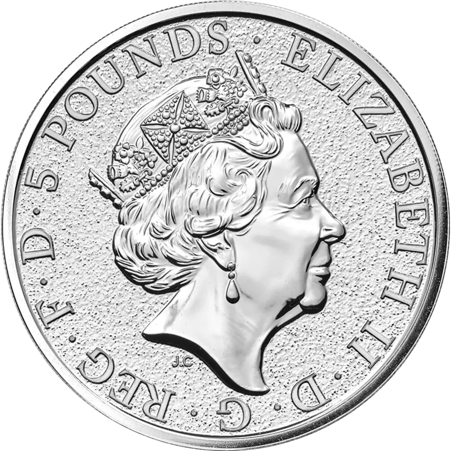British Coin with Queen&#039;s Portrait