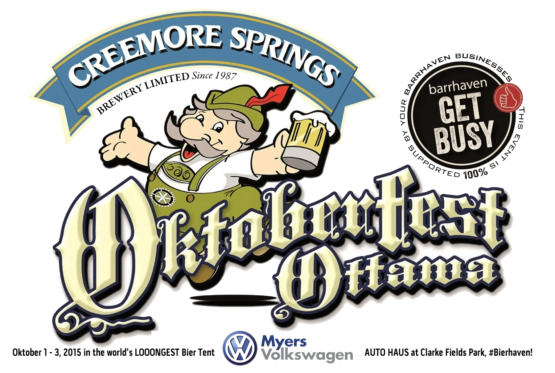 Oktoberfest Ottawa Celebration Poster