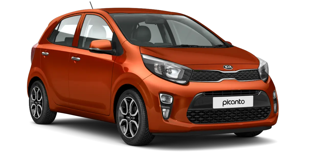 Orange Car for Urban Transport