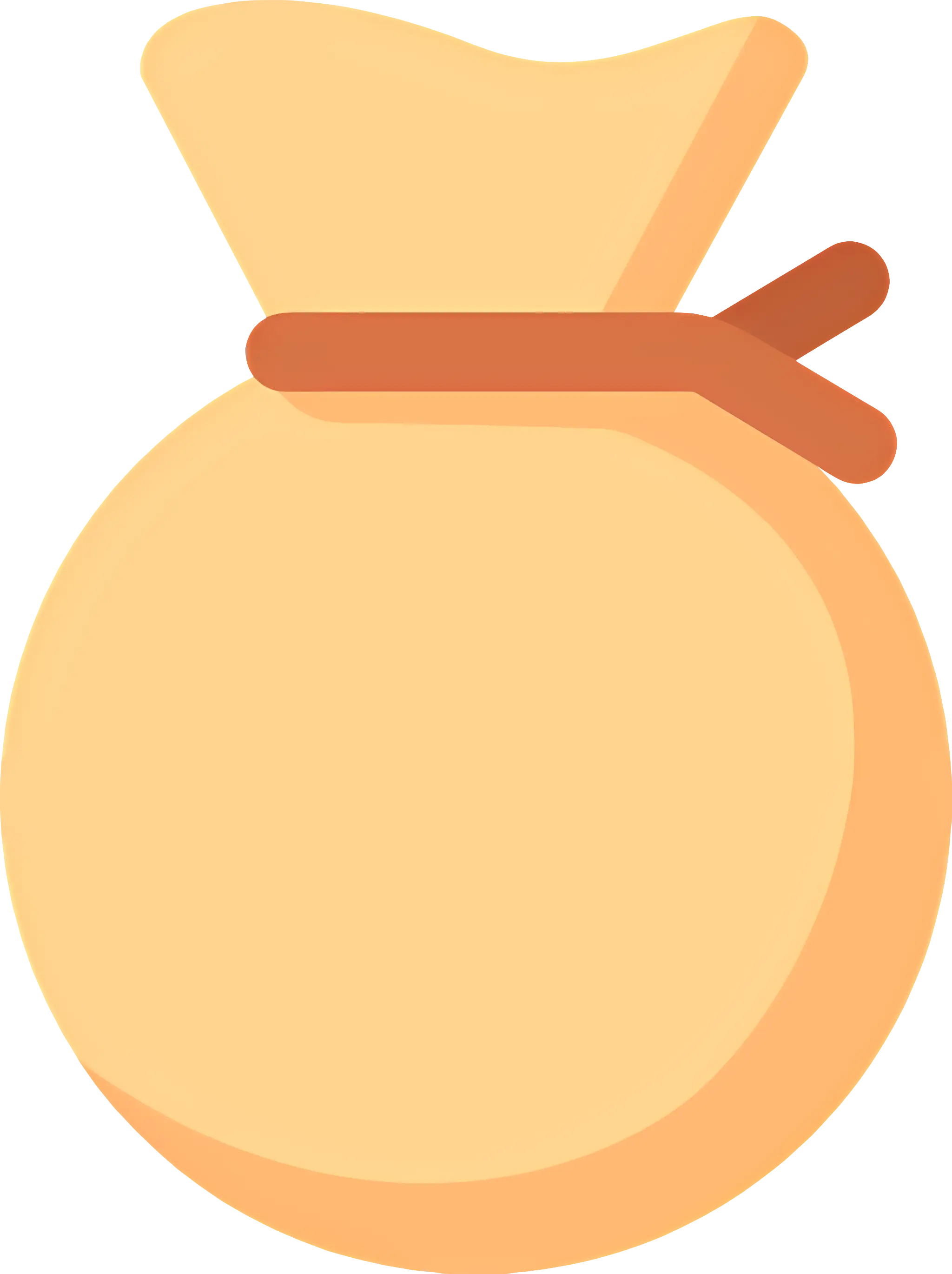 Money Bag with Tie