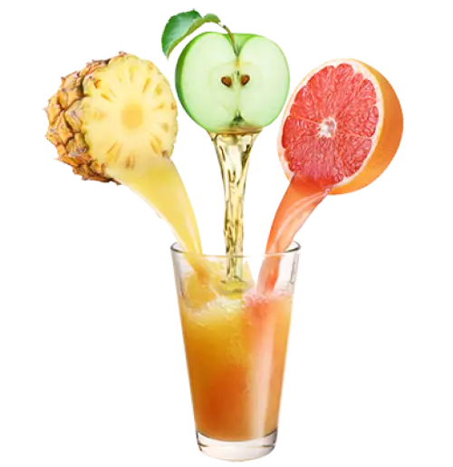 Mixed Fruit Juice Illustration