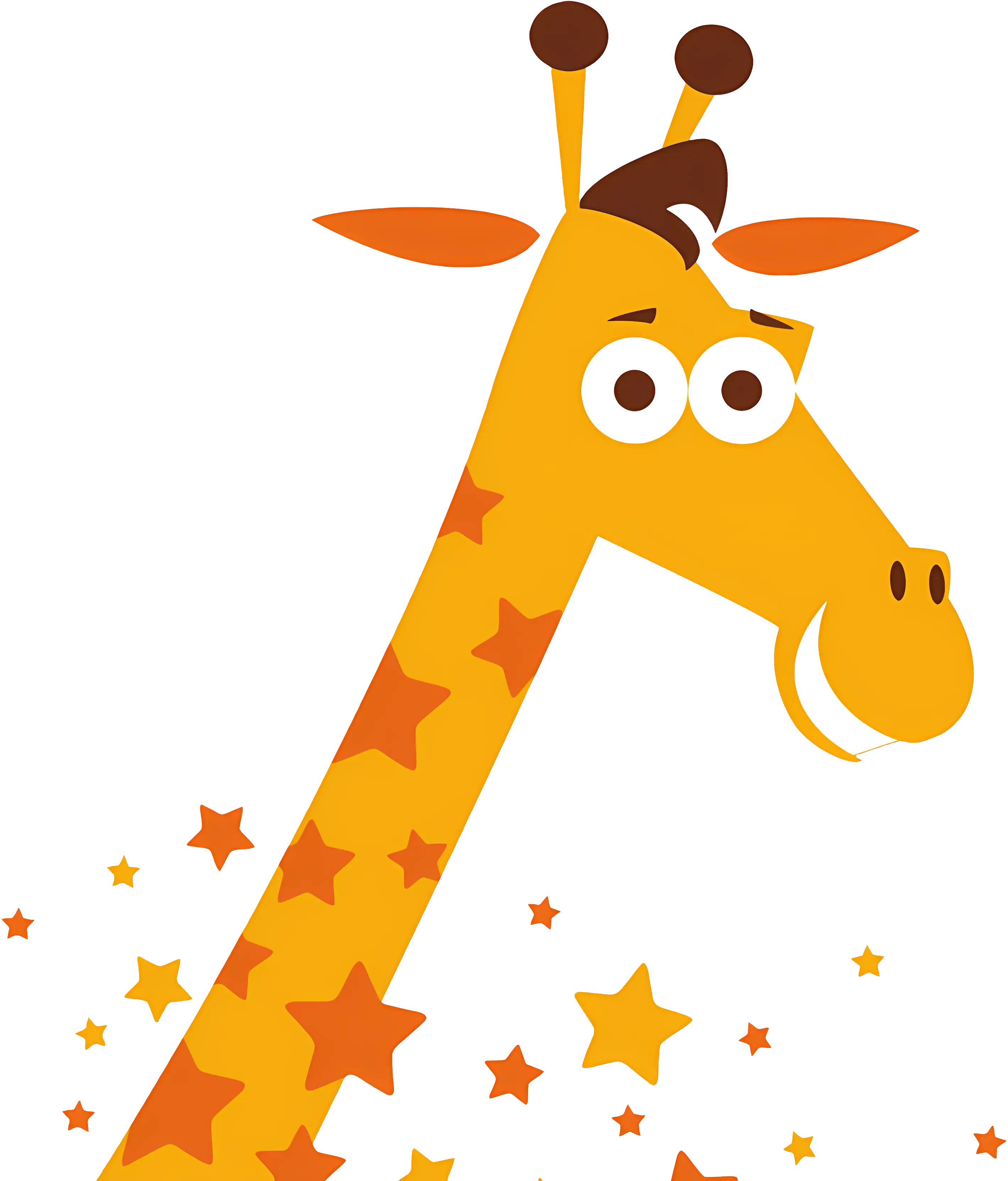 Cute Cartoon Giraffe