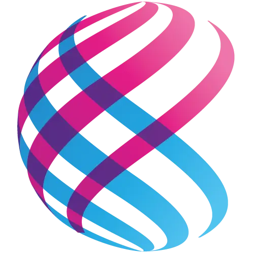 Colorful Abstract Globe