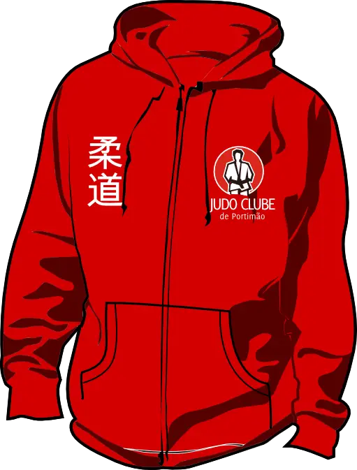 Red Judo Club Hoodie