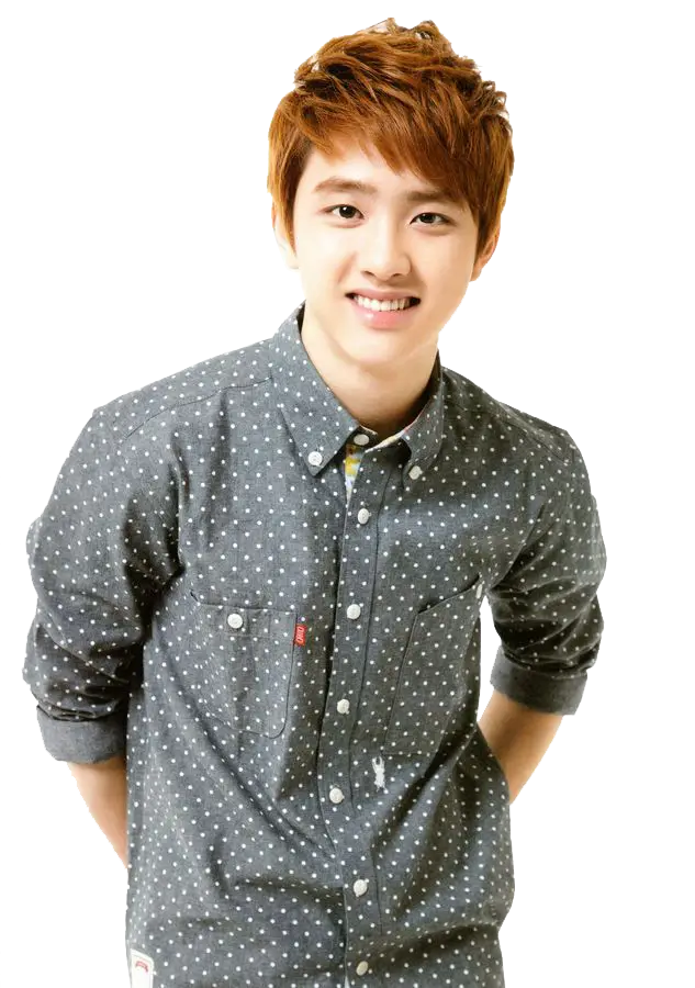 Smiling Person in Casual Shirt