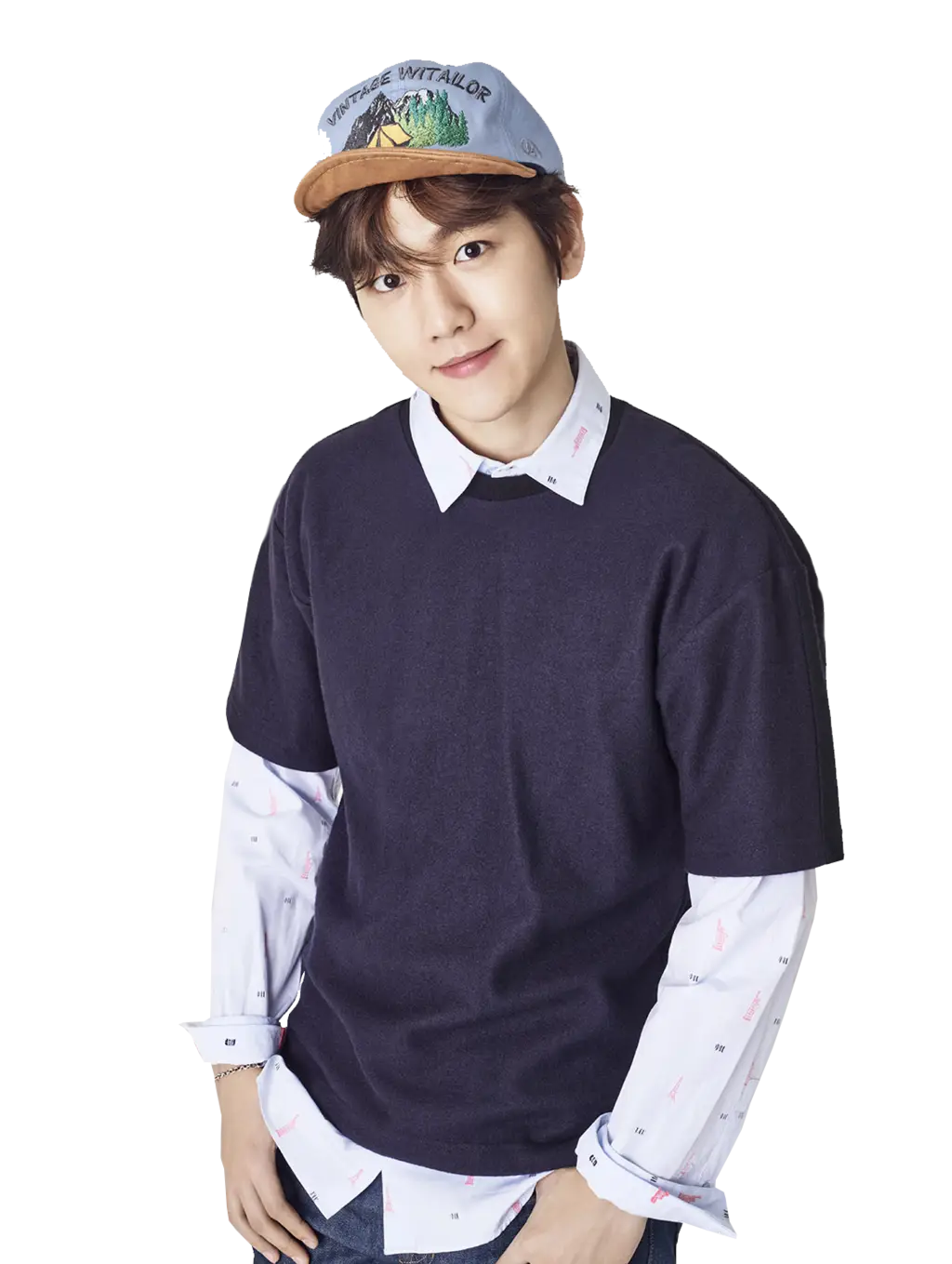 Casual Man in Cap