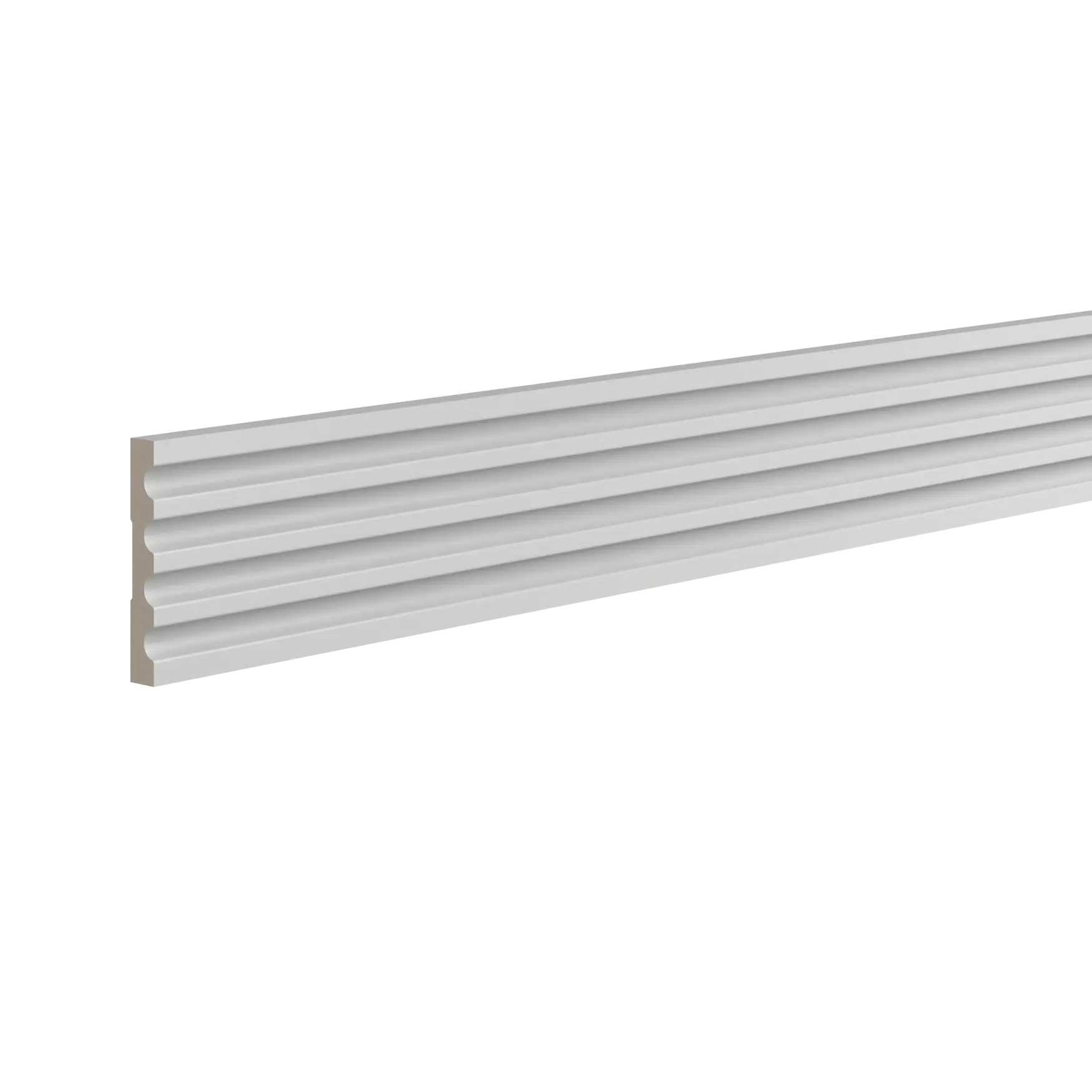 White Decorative Molding Strip