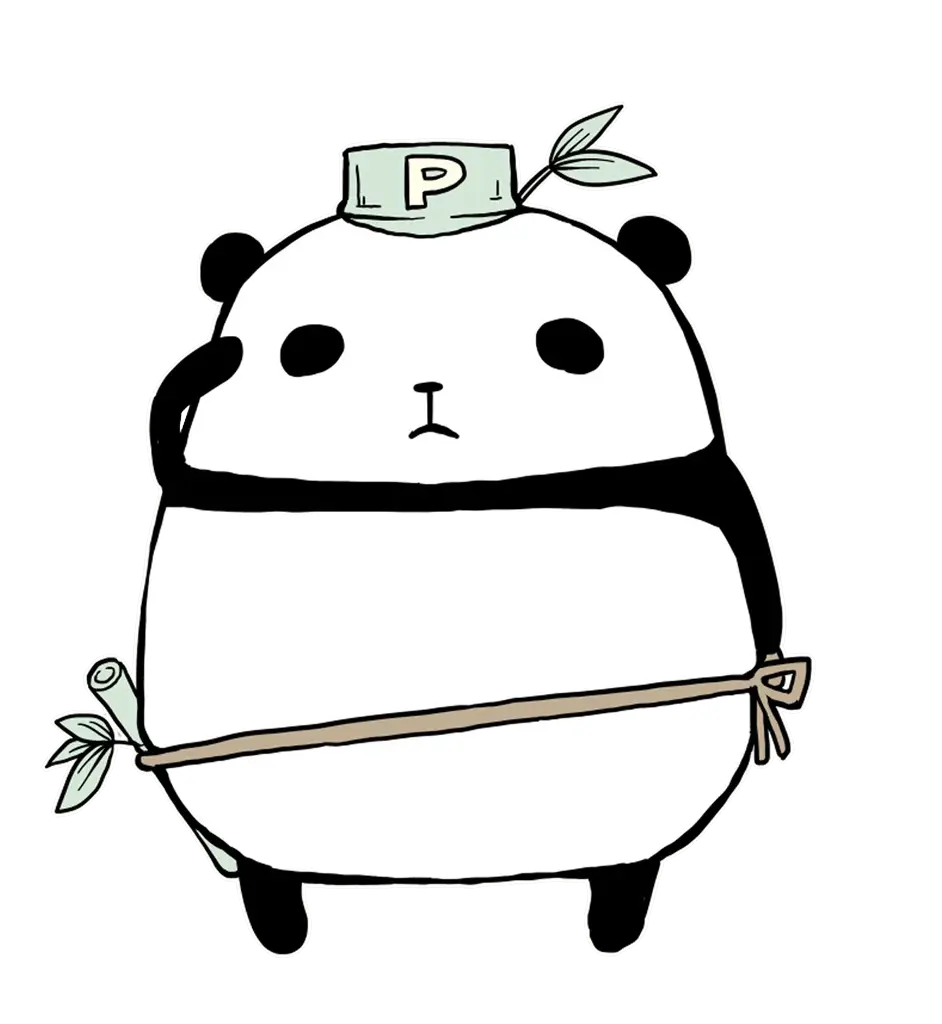 Cute Cartoon Panda