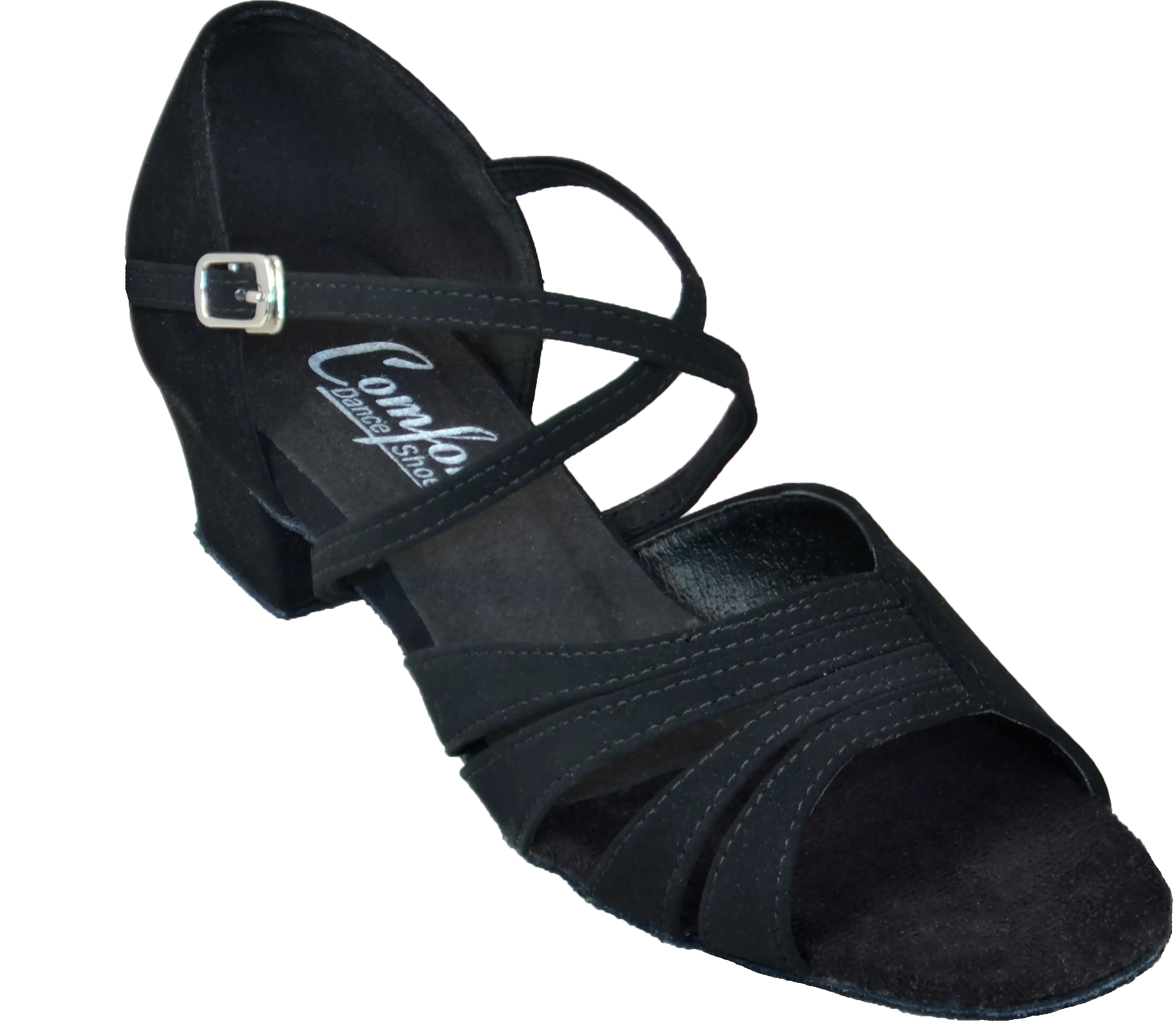 Black Ballroom Dance Shoe