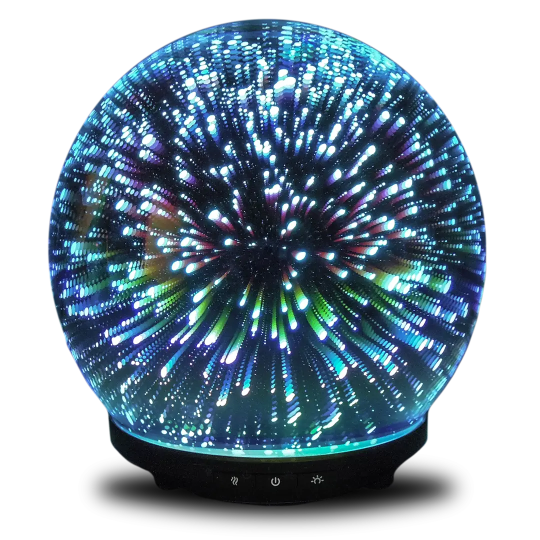 3D Lamp with Starburst Effect