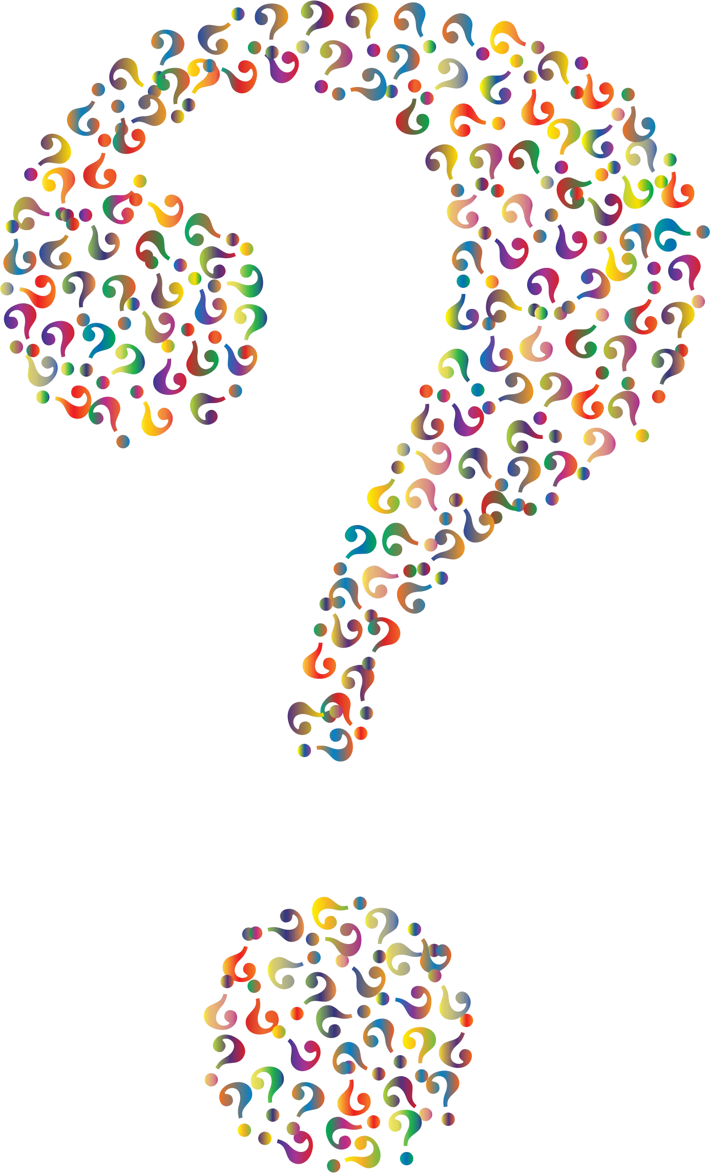 Colorful Question Mark Design