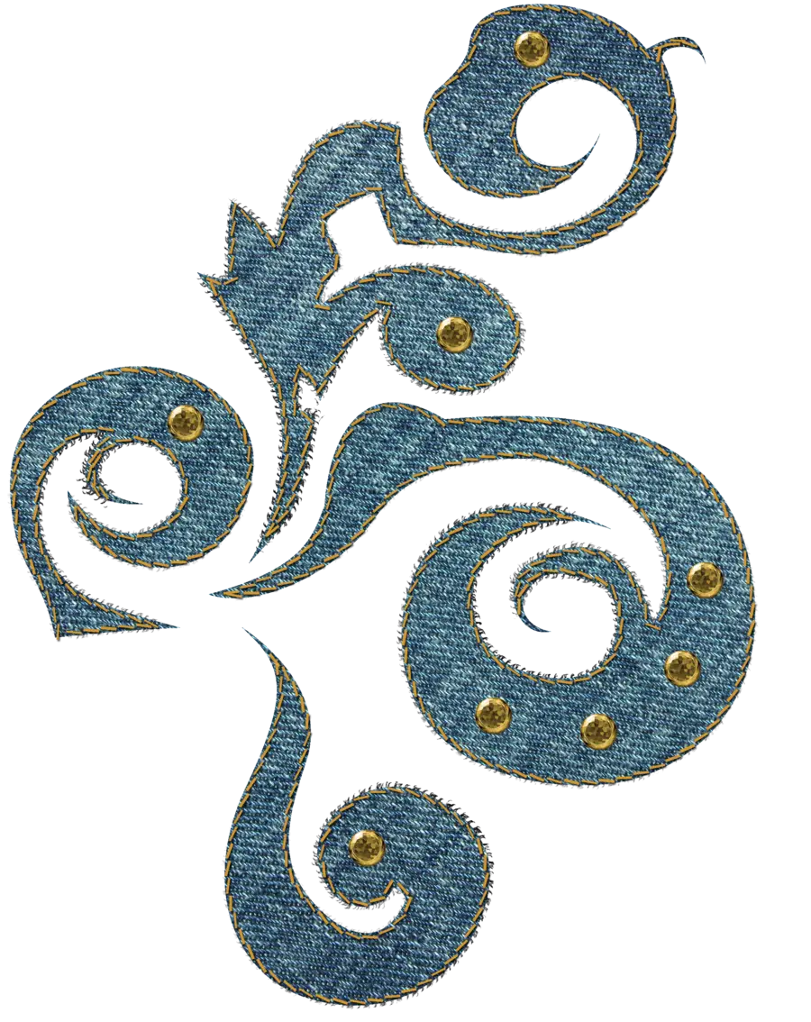 Denim Swirl Pattern