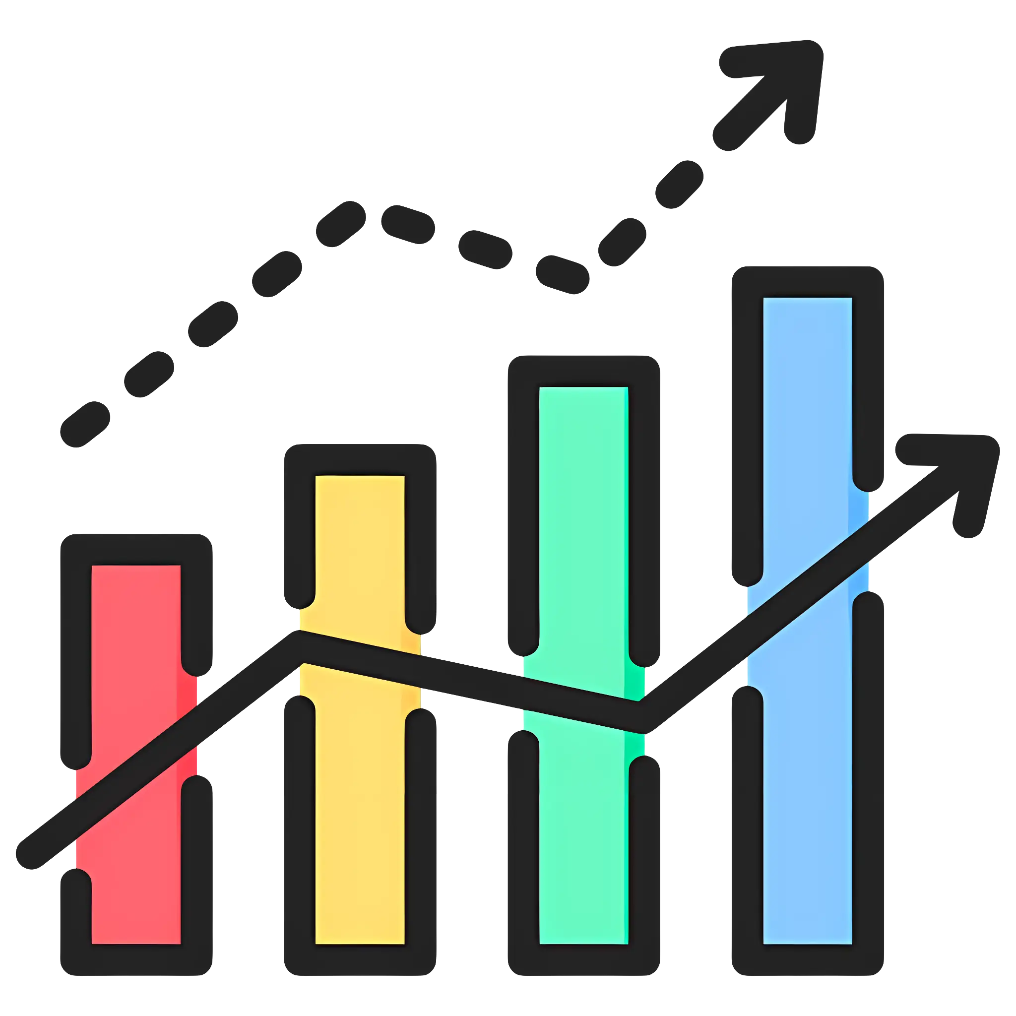 Bar and Line Chart for Data Analysis