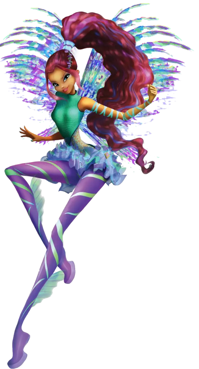Fantasy Fairy with Colorful Wings