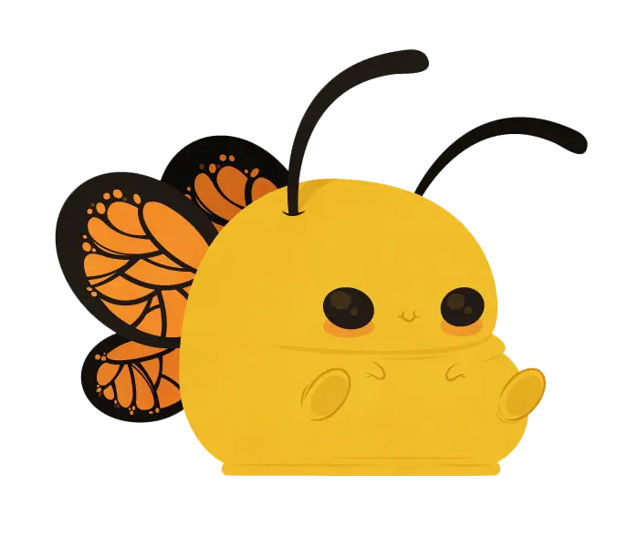 Cute Cartoon Bee