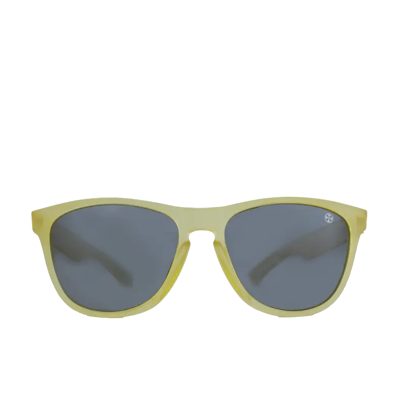 Trendy Yellow-Framed Sunglasses
