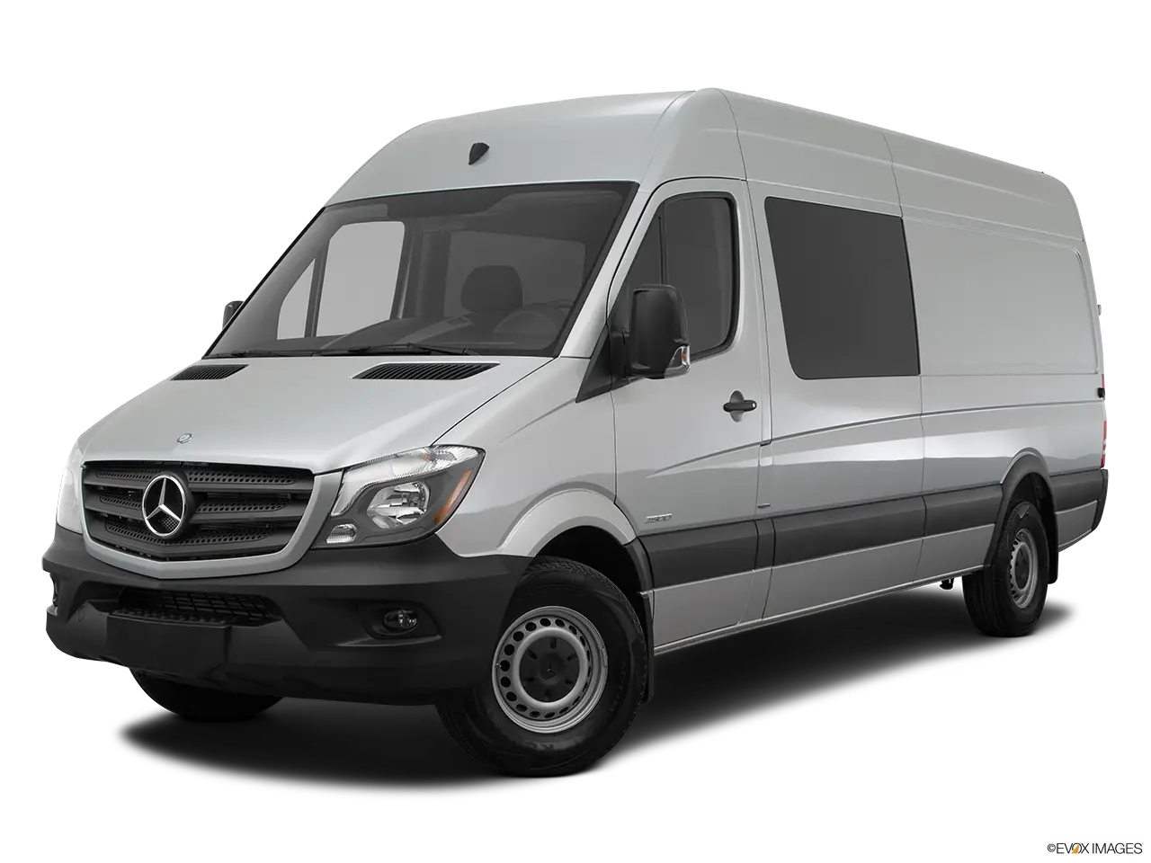 White Commercial Van for Transport