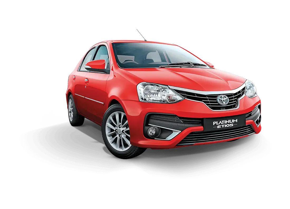 Red Toyota Sedan Car