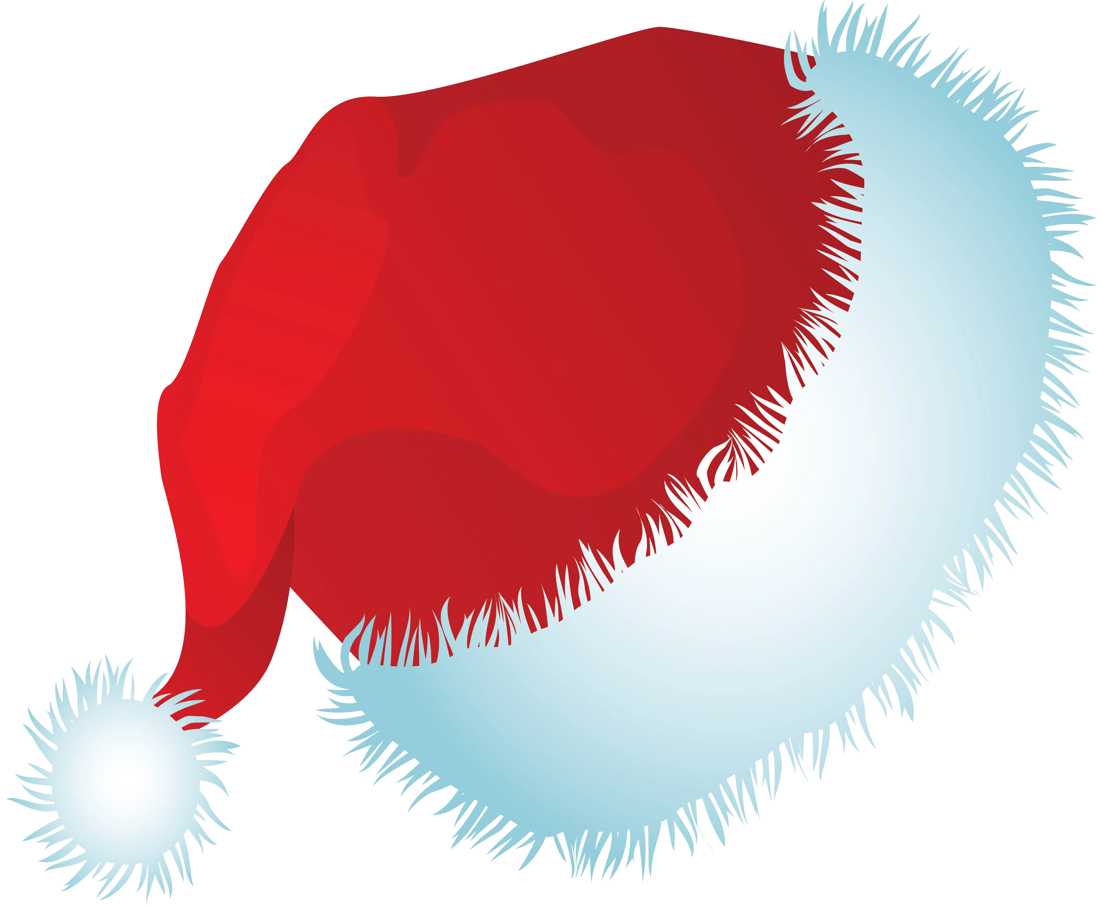 Red and White Santa Hat