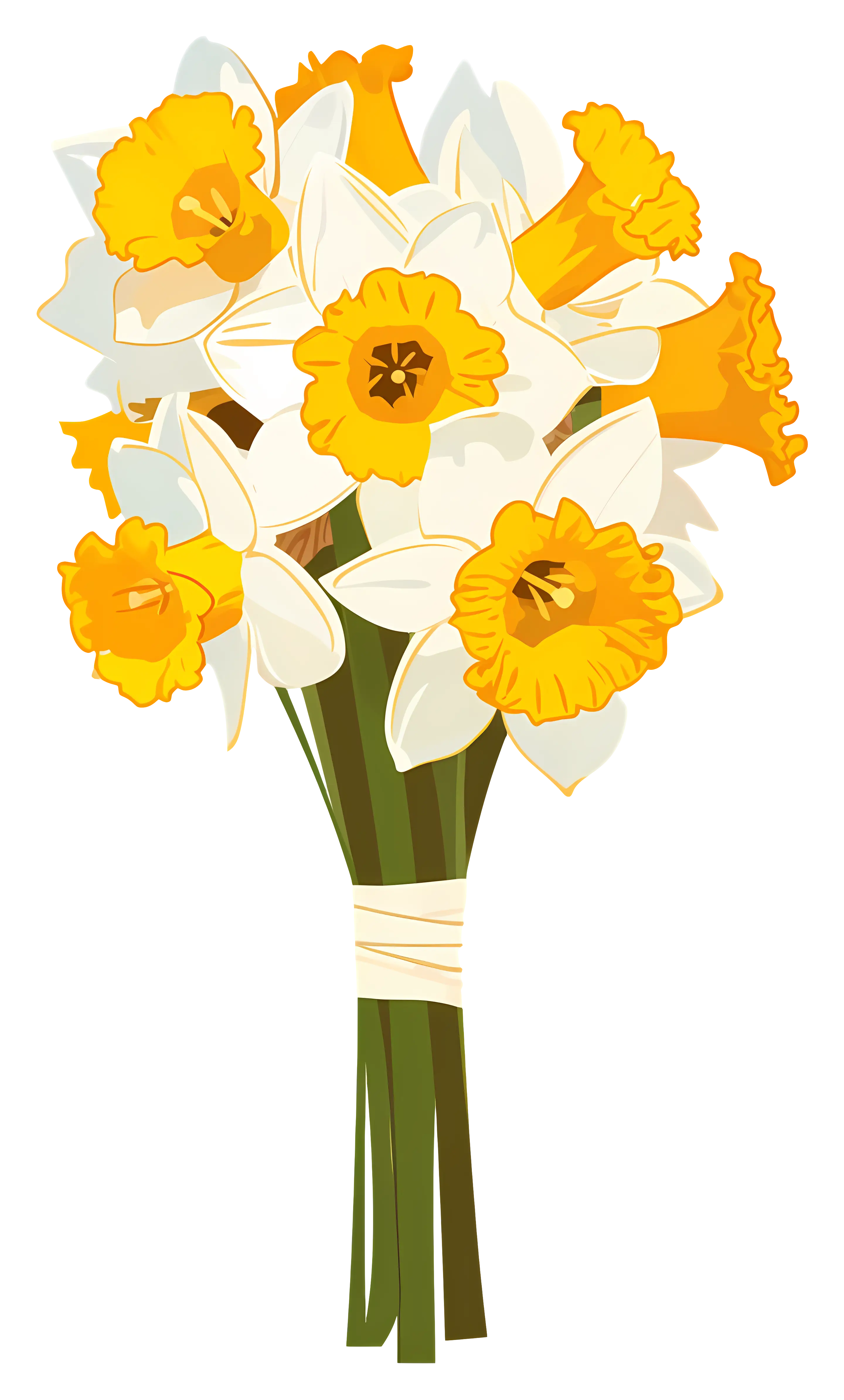 Daffodil Bouquet in Bloom