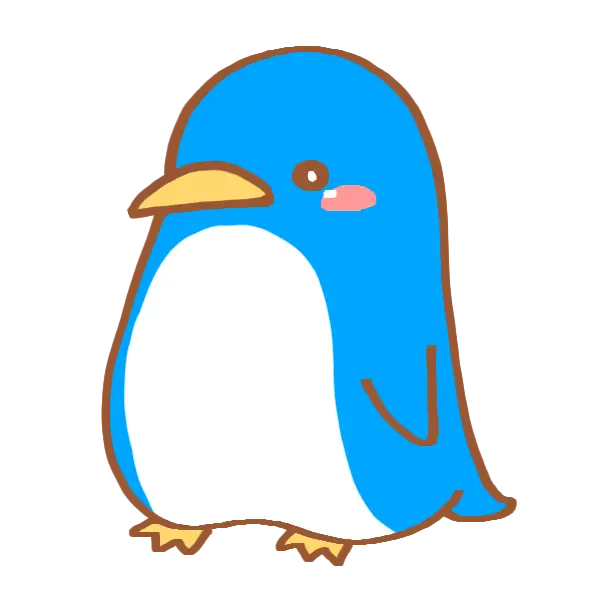 Cute Cartoon Penguin Illustration