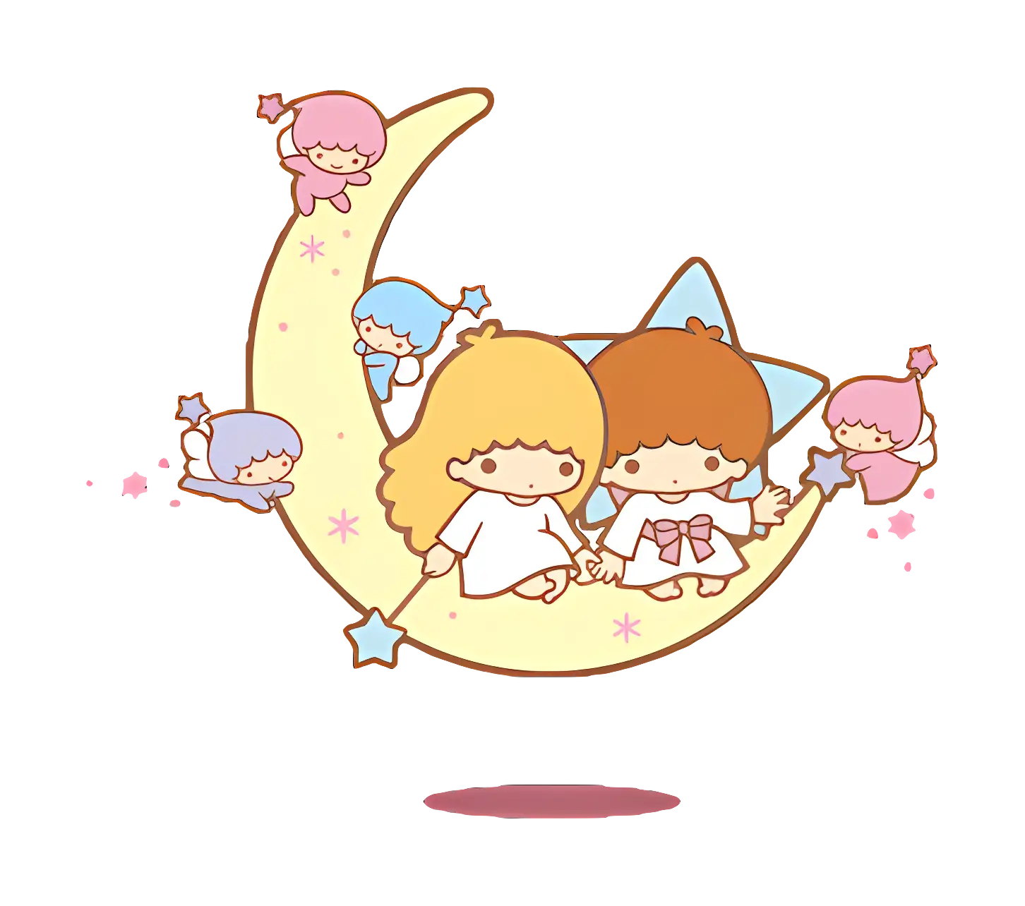 Dreamy Moon and Star Characters