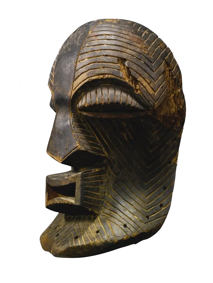 Wooden Tribal Mask