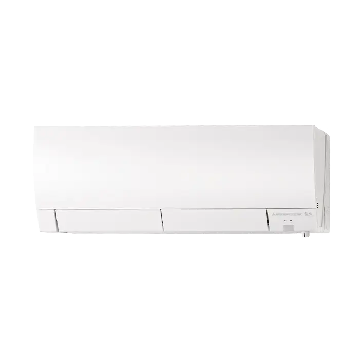 Wall-Mounted White Air Conditioner Unit