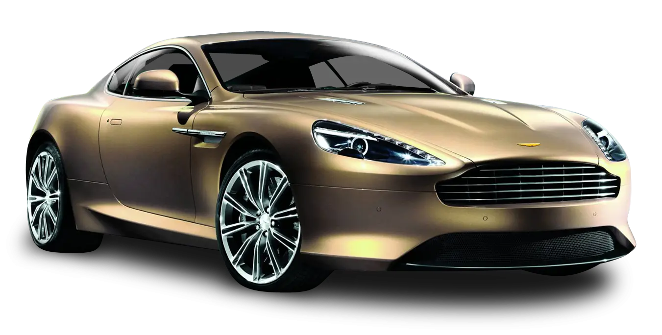 Golden-Brown Luxury Sports Car with Premium Finish