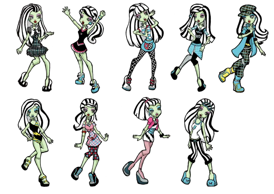 Green-Skinned Animated Characters