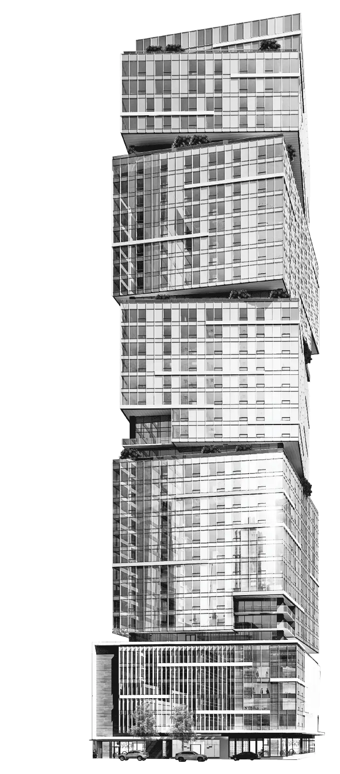 Modern Glass Skyscraper