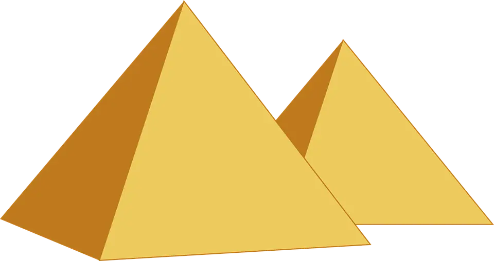 Ancient Pyramids Illustration