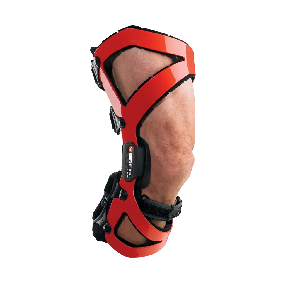 Red Knee Brace