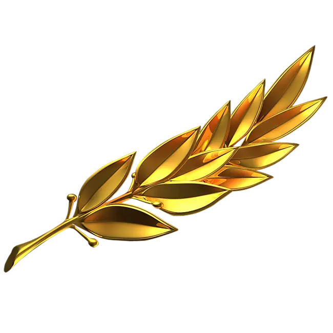 Golden Laurel Symbol