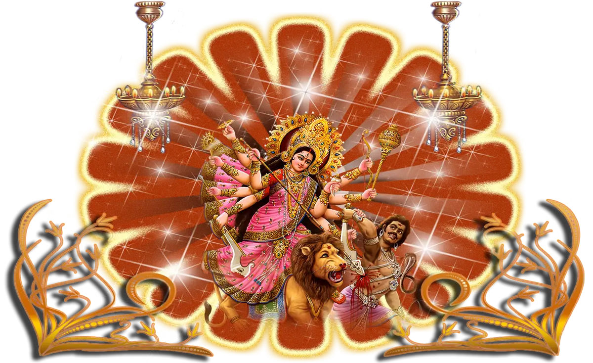 Goddess Durga Illustration