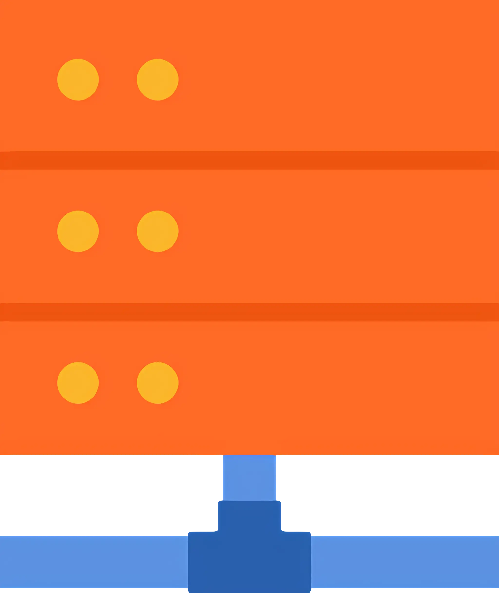 Illustrative Server Stack Network