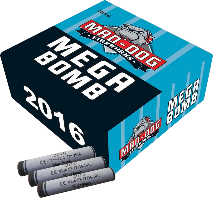 Mad Dog Fireworks Mega Bomb 2016