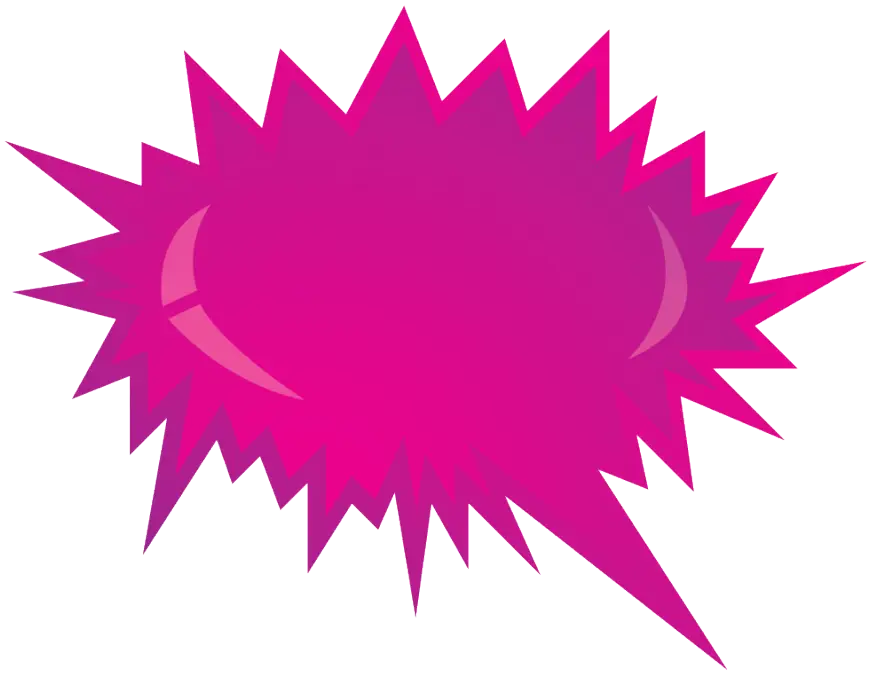 Pink Explosion Graphic