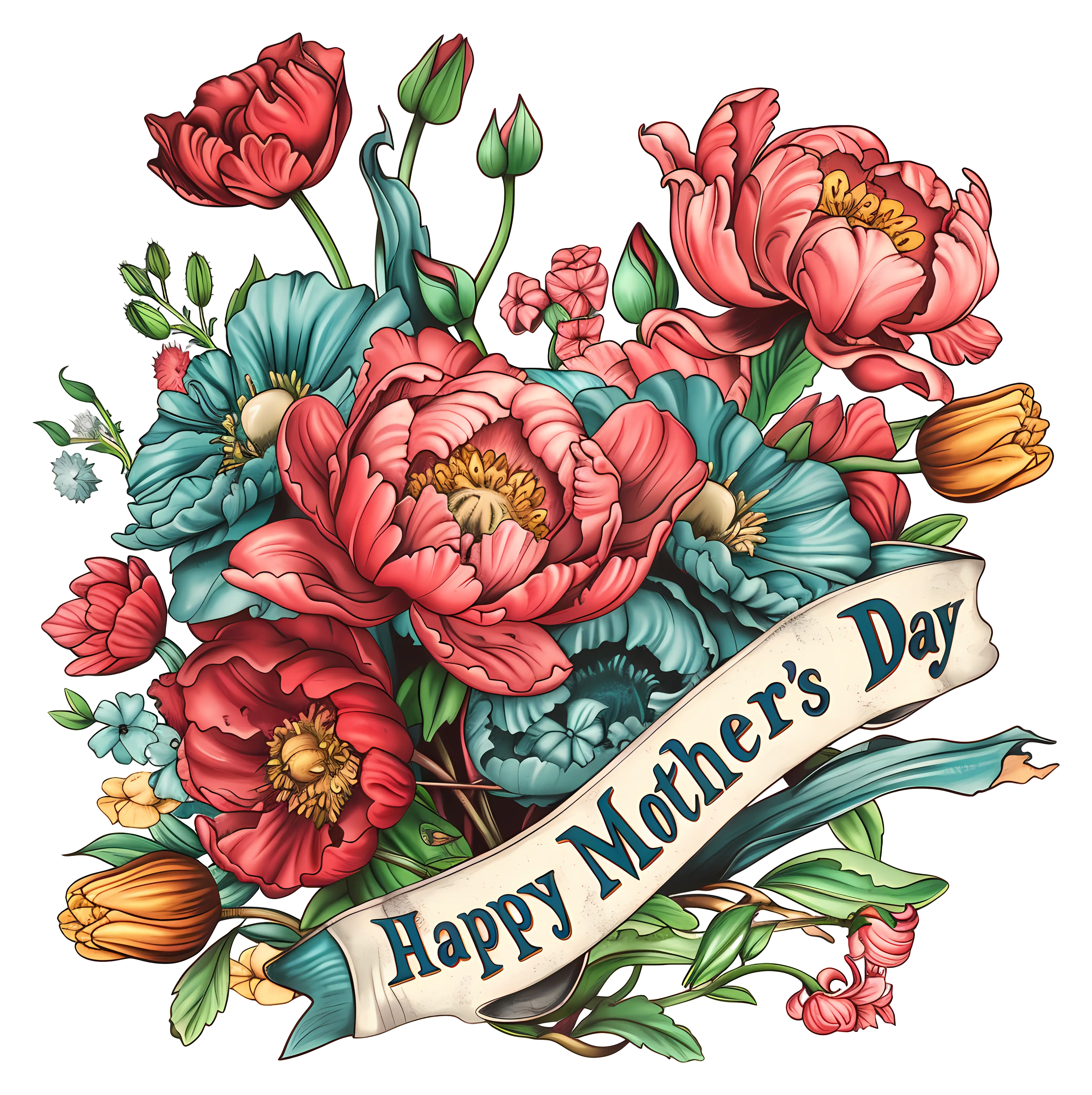 Beautiful Floral Design for Mother&#039;s Day Celebration