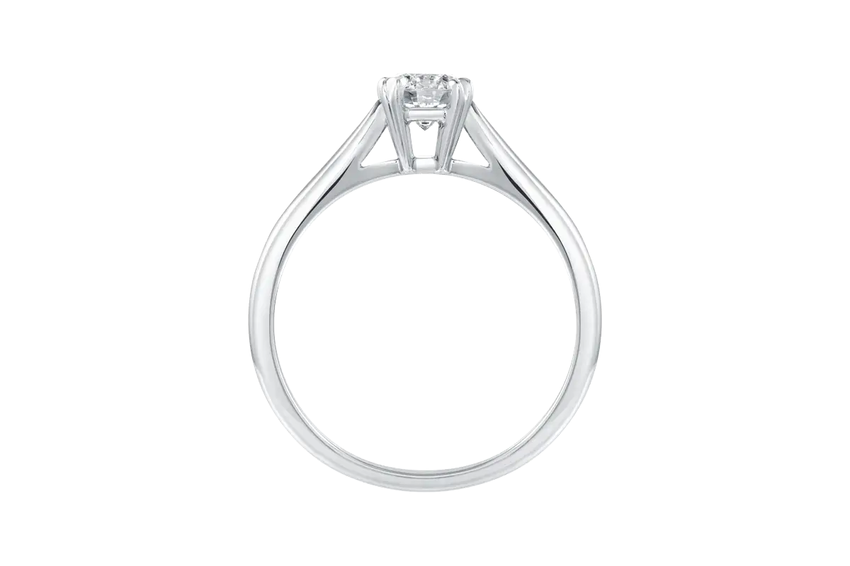 Simple Engagement Ring Design Illustration